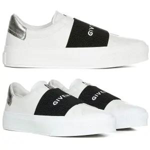 [지방시] 24SS 여성 시티 밴딩 실버탭 스니커즈 BE0029E1N1 122