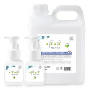 [알티피아]이공이공 핸드워시 머스캣향 4L 1개+300ml 본품 2개