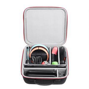 닌텐도 스위치 2용 RLSOCO 하드 케이스 - 2 콘솔용 트래블 TV 도크 프로 컨트롤러 조이콘 충전 그립 AC 충전기 휠 카메라 게임 카드