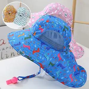 휘슬 어린이 아동 준캡 동물왕국 유아   가림막 봄 챙모자 가을 여름 귀여운모자