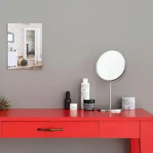 [마이모노샵][마이모노샵] 거실 카페 프렌치 모던 원목 우드 테이블 화장대 넓은책상 (17054201)