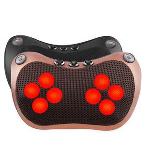 전기 어깨 등 지압 목 마사지 베개, 3 단 헤드 릴렉스, 깊은 조직 주무르기, 다리