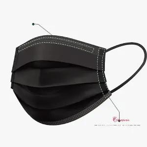 초대형마스크 200매 덴탈 일회용 MB필터 빅사이즈 3중 귀가편한 대두 특대형 블랙 화이트 개별포장plv723