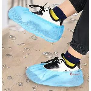 미끄럼방지덧신 부직포 논슬립 신발 100매 4g 50컬레 정전기방지 매쉬 커버 슈즈tuv846