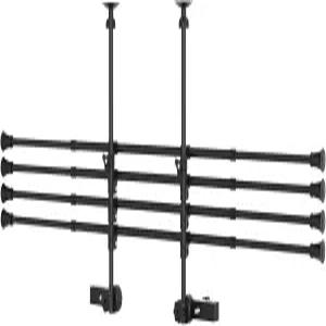 차량용 Viprh 펫 배리어 차량 안전 게이트 개 범용 파티션 반려견용 트렁크 가드 조절 가능한 12-20 x