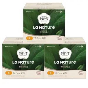 [라네이처] 좋은느낌 라네이처 팬티라이너 롱 28Px3팩