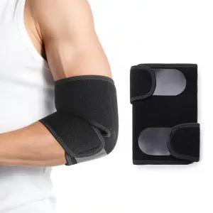 조절 가능한 팔꿈치 압박 슬리브 남성 여성용 테니스 보호대 스포츠 일상 활동에 적합 골퍼 건염성 장염