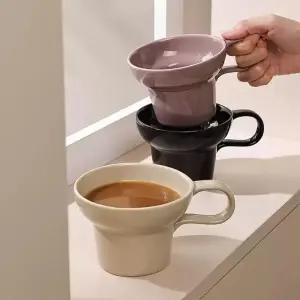 세라믹 머그잔 도자기 머그컵 350ml 시리즈 선물 세트 커피컵