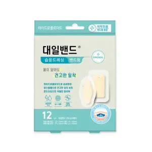 [eTV] 대일밴드 안티스카메디 습윤드레싱 방수밴드 혼합형 12매