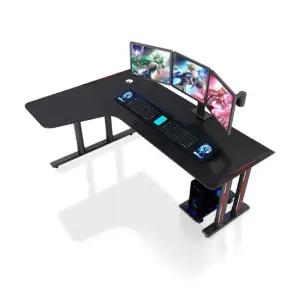 ㄱ자 책상 코너형 조립식 공부 L자 테이블 서재 침실 게이밍