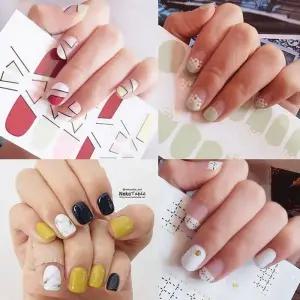 [에스에스_62]붙이는스티커 붙이는네일 패디네일 3초