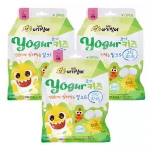 핑크퐁 아기상어 요거키즈 밀크그릭요거트 키즈간식 유아간식