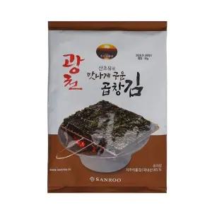 VB 광천 조미 곱창김 산초유로 구운 맛있는 김 38g X 10봉