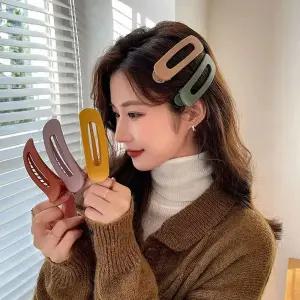 대왕 클립 헤어 집게핀 머리 흘러내림 방지 고정 삔 HhM9+5Jdr