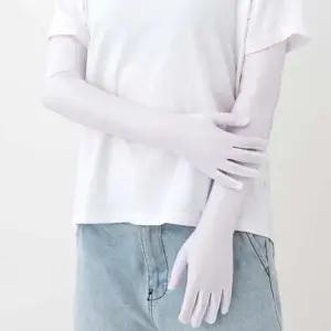 암슬리브 여름 손가락 팔토시 아이스실크 운전장갑 골프 자전거