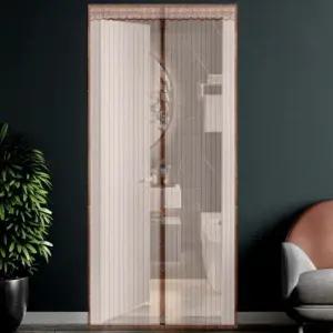 출입문 방문 현관문 모기장 자석커튼 100x210 문모기장 방충커튼 현관 자석 방충망 문