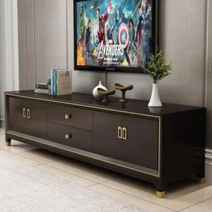 가벼운 커피 테이블 거실 선반 소파 탁자 미니멀리스트 테이블거실 호두 검유리 금속 북유럽