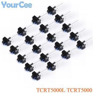 적외선 IR 광전 스위치 반사 광학 센서 TCRT5000L 20 개 5 개