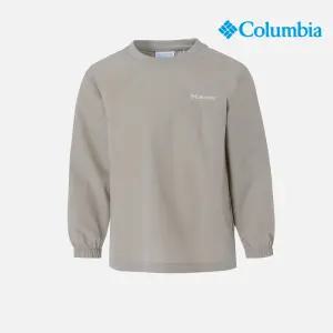 키즈 우븐 긴팔 티셔츠_베이지 (C62-YMK607)