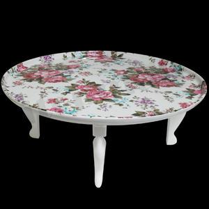 멜라민 원형 밥상 접이식다리 600 640 680 식탁 다용도