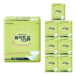 화이트유 성인기저귀 골드 특대형 80장(10장x8백) 착용감좋은 팬티형기저귀