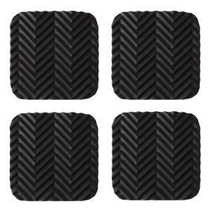 진동방지패드 (검정) 냉장고 세탁기 소음방지 가구받침