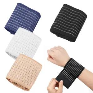 탄력 종아리 허벅지 (손목 압박 아대 1p)  아대 손목밴드 헬스 벨크로식 밴드