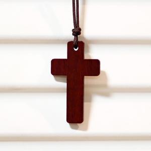 둥근십자가 목걸이(中)