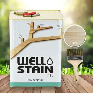 JAY 웰스테인 BS 오일스테인 18L 방부목 페인트