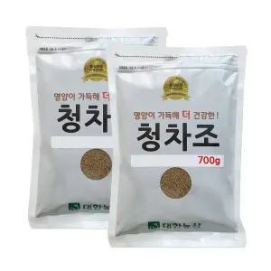 25년산 국산 청차조 1.4kg (700gx2) 차조 좁쌀 잡곡