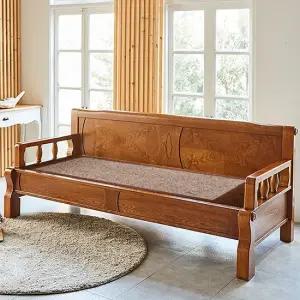 [GS비밀]백만장자돌침대 현대의료기 5005SF 홍맥반석 돌쇼파 돌카우치