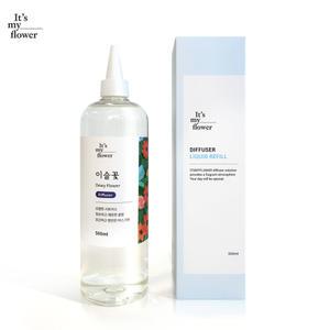 양재동꽃시장향 이슬꽃 실내 대용량 디퓨저 리필 500ml