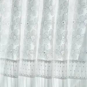 지나송 셀린 웨딩스타일 이중암막커튼 슈퍼특대형(620×230cm)