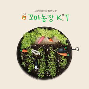 바니그라운드 꼬마 농장 KIT / 식물키트 새싹키우기 어린이 텃밭 선물 유치원 집콕놀이