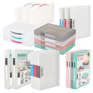 소호리빙 인덱스 투톤 손잡이 멀티 파일케이스 A4 8종 모음