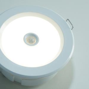LED 3인치 인체감지 매입 센서등 1W 다운라이트 외경90mm 타공80mm