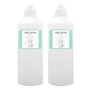 1+1 대용량 맑을담 프리미엄 식물성 글리세린 1kg