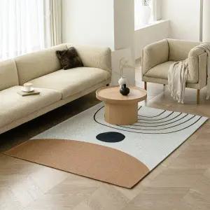 [마이하우스]먼지없는 워셔블 사계절 거실 방수 러그 이오 200x145