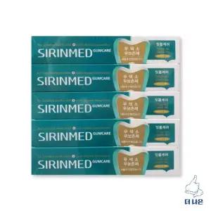 부광 시린메드 검케어 치약 125g X 5입