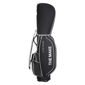 더메이크 더퓨어 캐디백, 블랙, 1개
