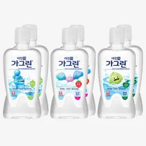 가그린 어린이용 380ml 딸기 2개 사과 2개 청포도 2개 가글