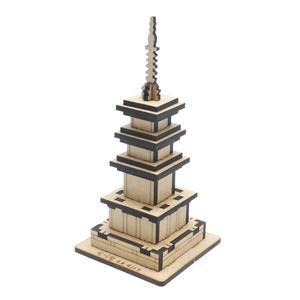 [기타]3D나무퍼즐 경주 불국사 석가탑 모형 만들기 수업 놀이키트 장난감 집콕놀이 취미