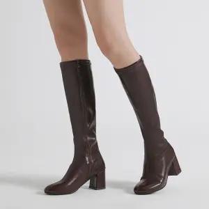 미노 베이직 롱부츠 레더 BLLTR4e234