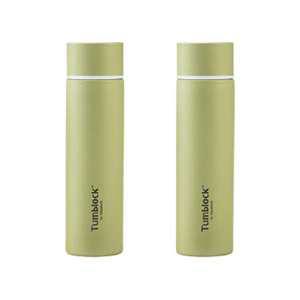 글라스락 텀블락 슬림 텀블러, 그린, 150mL, 2개