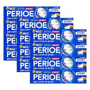 엘지 페리오 캐비티 충치케어 알파 치약 150g 4입 3개