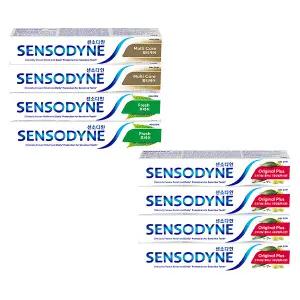 센소다인 시린이케어 치약 오리지날 플러스, 100g, 4개 + 후레쉬민트, 2개 + 멀티케어, 2개