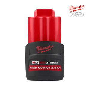 밀워키 M12 HB2.5 (12V / 2.5Ah 리튬이온 배터리)