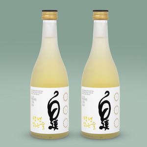[신평양조장] 백련 맑은술 375ml x 2병 선물용