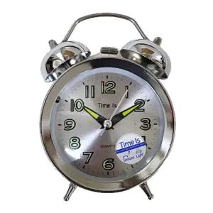 TIME STORY 탁상시계 벨 자명종 큰소리 - 클래식 트윈벨 (소)