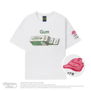 [하프클럽/구김스]하와이언마트 H0100_ 민트 껌 반팔 티셔츠 (G17SMRT305)